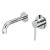 SUS 304 Wandmontierter, verdeckter 2-Loch-Handwaschbecken-Wasserhahn