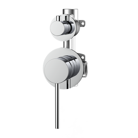 Watermark Factory Design Einhand-Duschmischer DR aus Messing mit verchromtem Griff