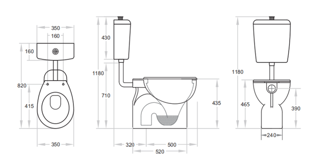 高品質安全トイレ浴室衛生陶器透かし障害者トイレ