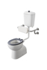 Hochwertige Sicherheitstoilette, Badezimmer, Sanit&auml;rartikel, Wasserzeichen, Behindertentoilette