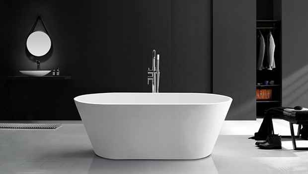 Elegante ba&ntilde;era independiente