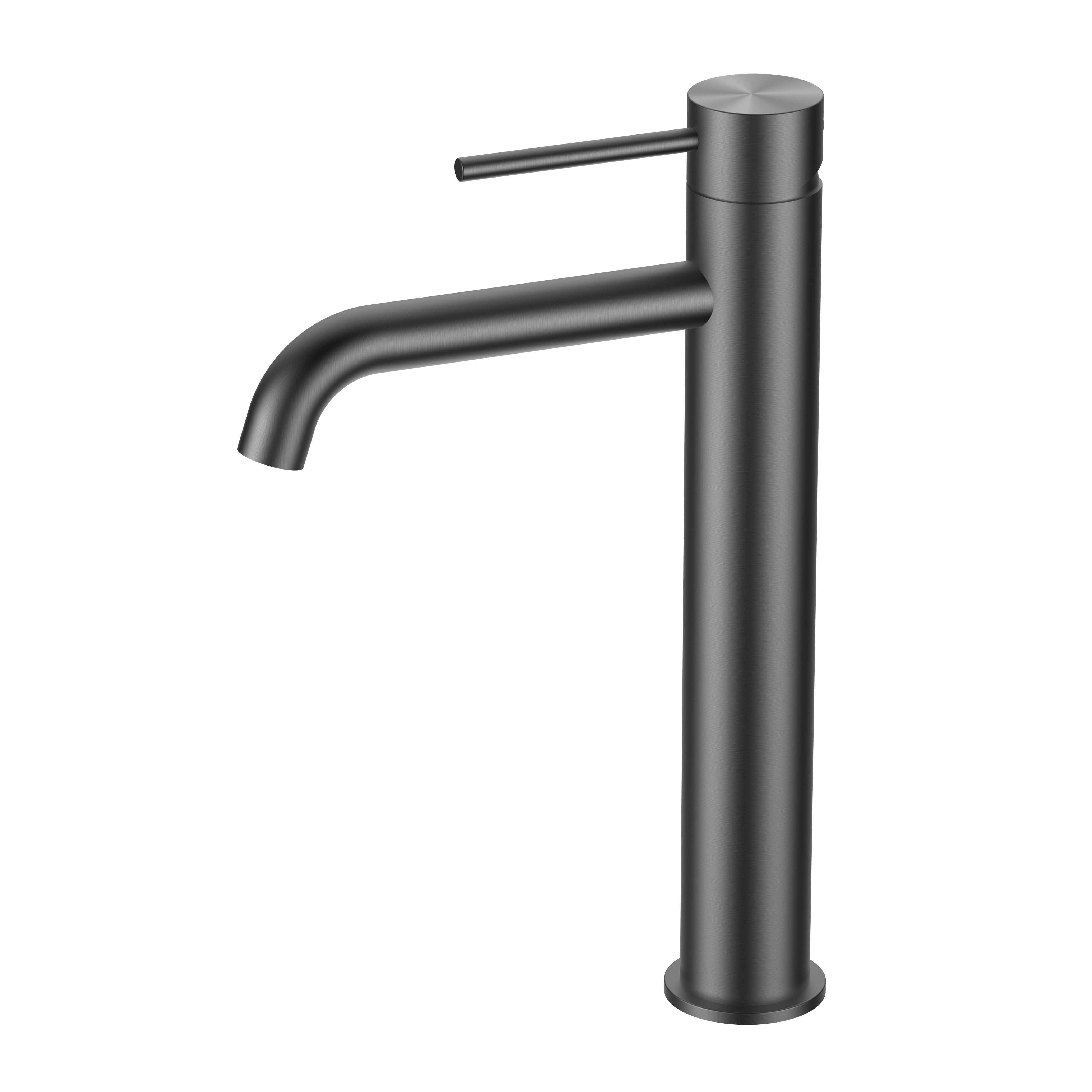 Grifo de lavabo de dise&ntilde;o de moda, grifo de lavabo de ba&ntilde;o de acero inoxidable 304 montado en cubierta, mezclador de agua fr&iacute;a y caliente sin plomo