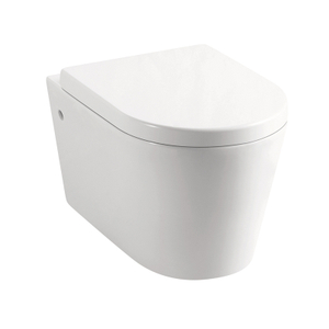 Chinesische Hoteltoilette, Badezimmer, Keramik-Wandbehang-Sp&uuml;ltoilette