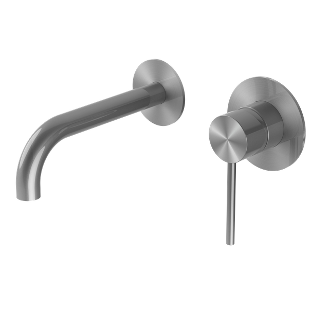 Grifo mezclador para lavabo SUS304 con mango redondo de acero inoxidable 304 con marca de agua